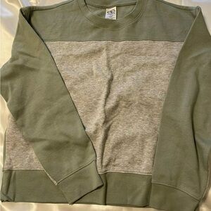 Olive and Gray Boys Sweater